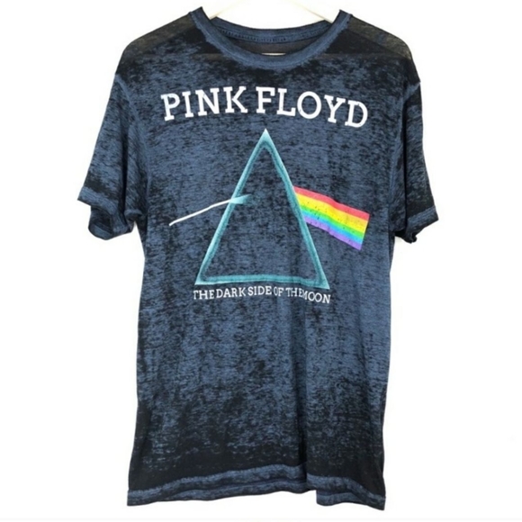 EUC- Pink Floyd Burn Out Short Sleeve Tee - Picture 2 of 8
